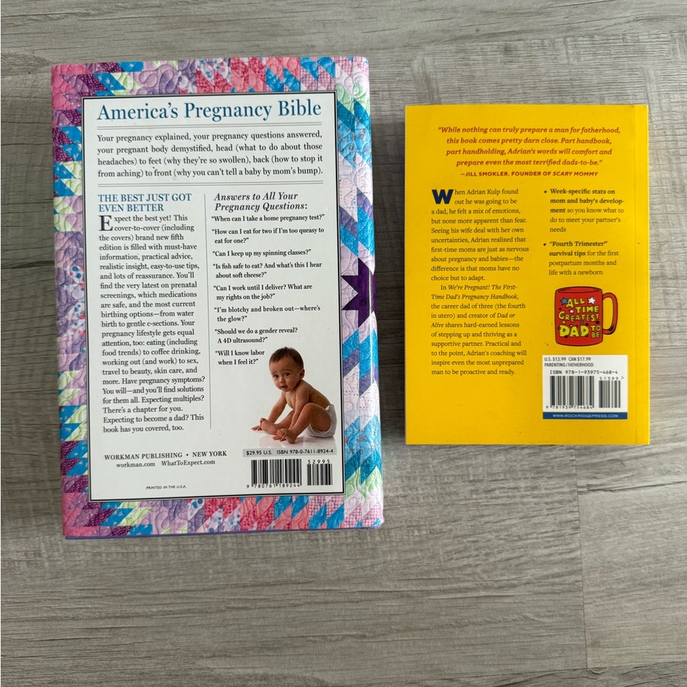 Pregnancy books for mom & dad - Picture 2 of 4